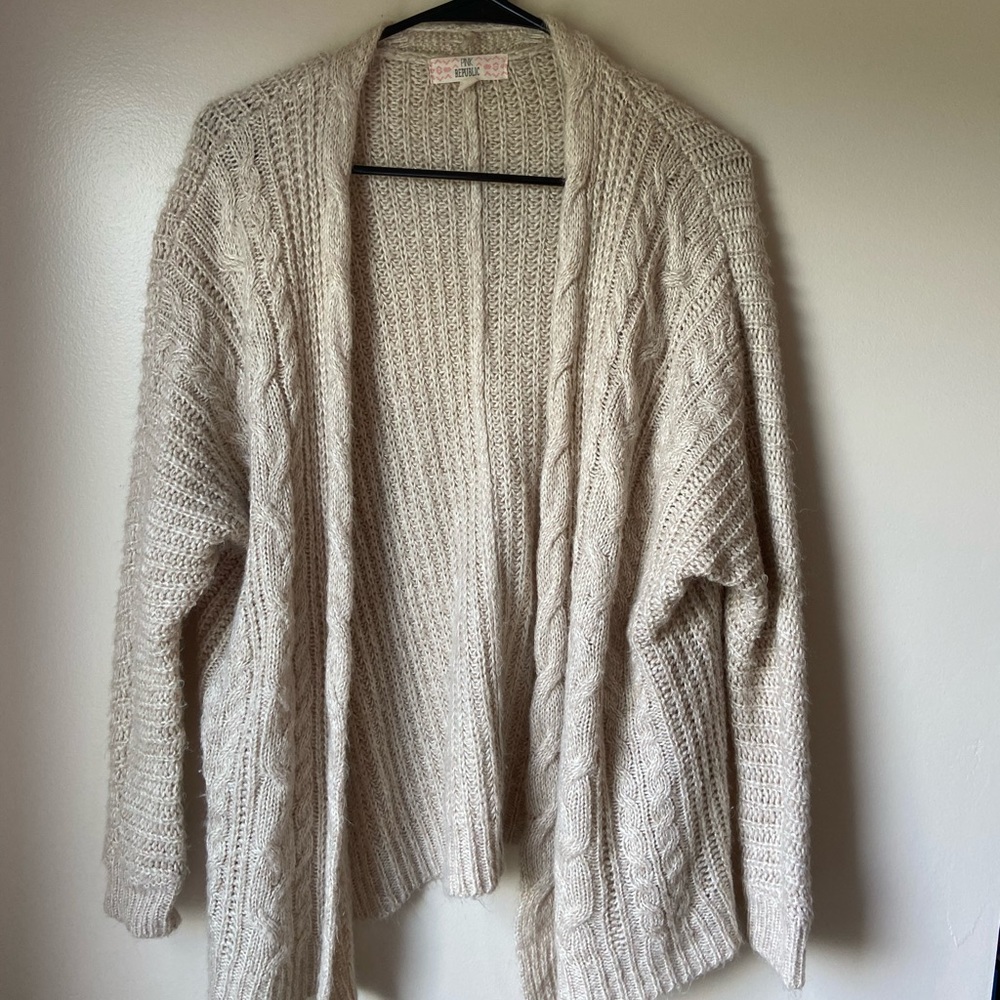 Pink Rose Cardigan